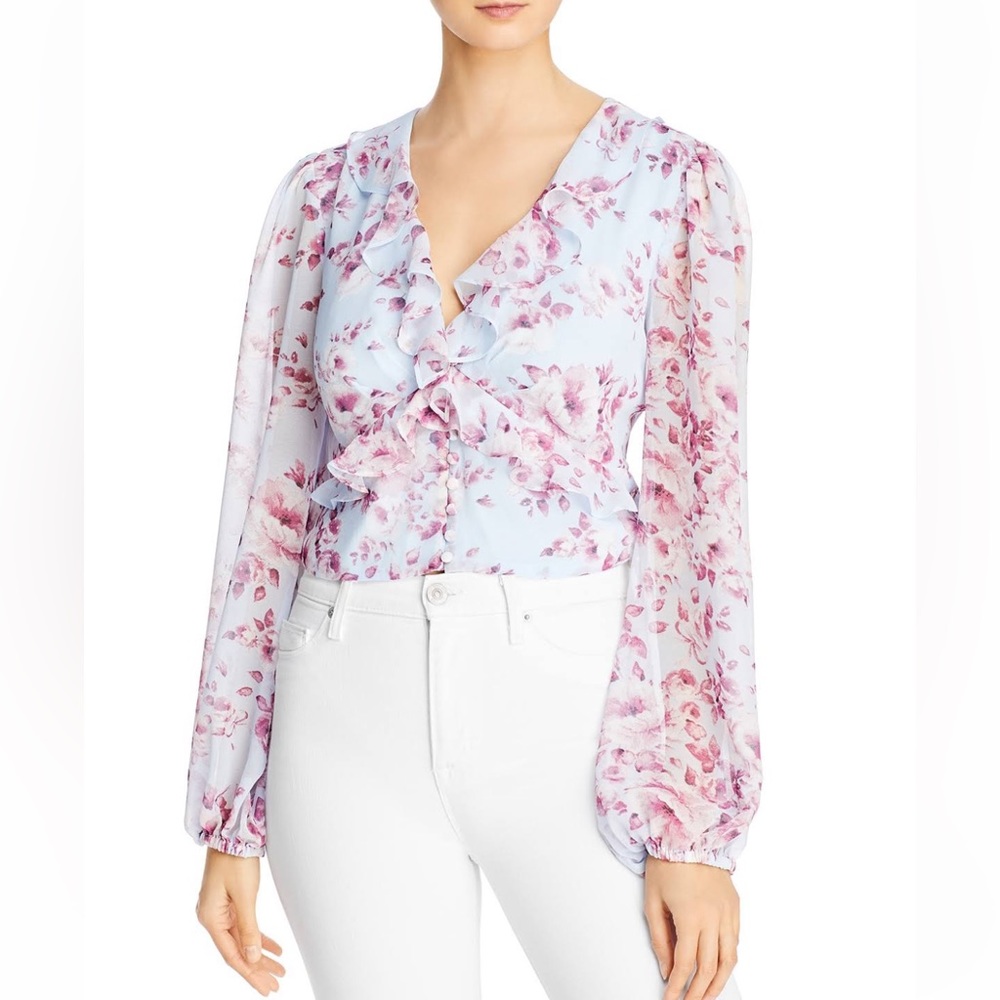 Bardot Nelly Long-Sleeve Top